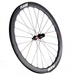 Flash™️ Ruedas de Carbono con Forma de Onda 700C 35/40/45/50/68 para Frenos de Disco Carretera Gravel CX